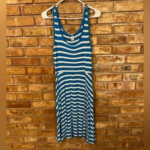 Old Navy sleeveless striped mini sailor dress size Medium